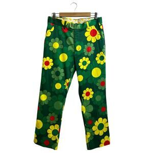 Floral Green Men's Pants